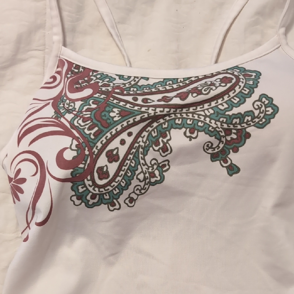 Athleta White Sundress Sleeveless Spaghetti Strap - Picture 6 of 6